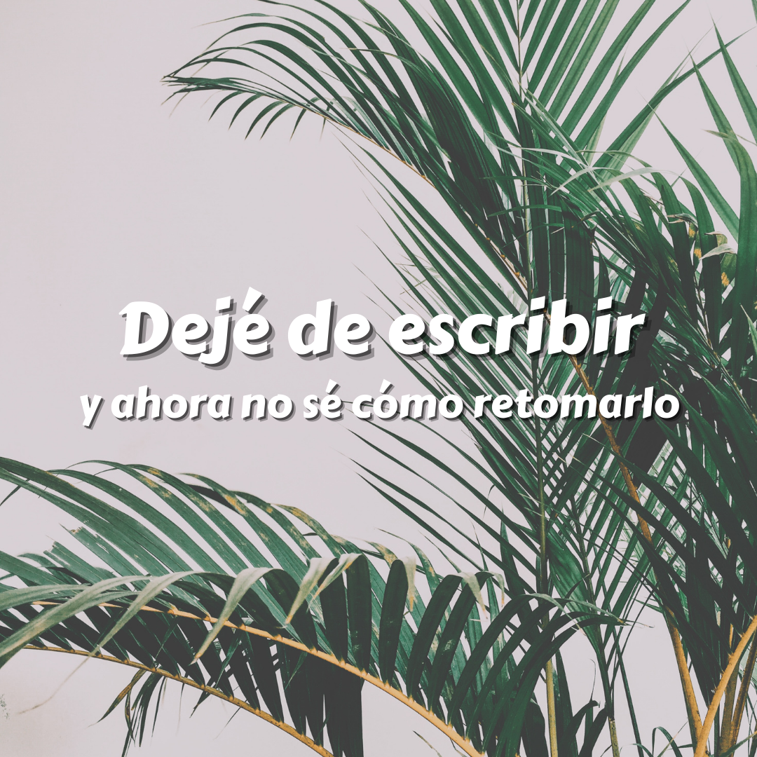 Dejé de escribir... y ahora no sé cómo retomarlo - Viajando Lento